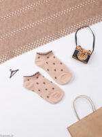 جوراب مچی زنانه نخی فنسی fancy کد 10