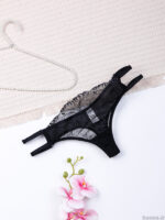 ست شورت و سوتین نیمه بلند فنردار توری Bereta برتا کد 1031NI