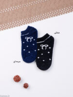 جوراب مچی زنانه پشمی فنسی Fancy کد 26