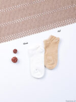 جوراب مچی زنانه پشمی فنسی Fancy کد 23