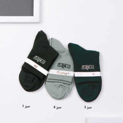 جوراب ساقدار مردانه نخی فنسی fancy کد 4008