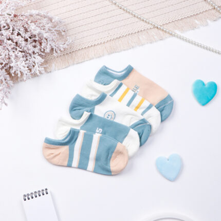 جوراب مچی زنانه نخی فنسی fancy کد 13