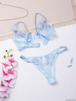 ست شورت و سوتین فنردار توری Bereta برتا کد 2020BU