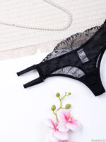 ست شورت و سوتین نیمه بلند فنردار توری Bereta برتا کد 1031NI