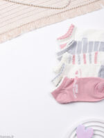 جوراب مچی زنانه نخی فنسی fancy کد 11