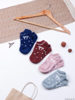 جوراب مچی زنانه پشمی فنسی Fancy کد 26