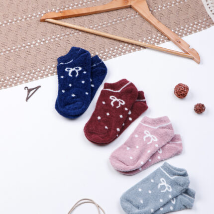 جوراب مچی زنانه پشمی فنسی Fancy کد 26