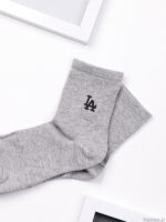 جوراب نیم ساق نخی لوس آنجلس LA کد 5013 - Image 5