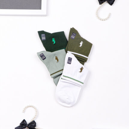 جوراب نیم ساق نخی پلو POLO کد 5008