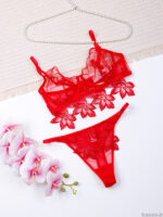 ست شورت و سوتین فنردار توری Bereta برتا کد 2442R