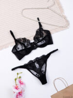 ست شورت و سوتین فنردار توری Bereta برتا کد 2020NS