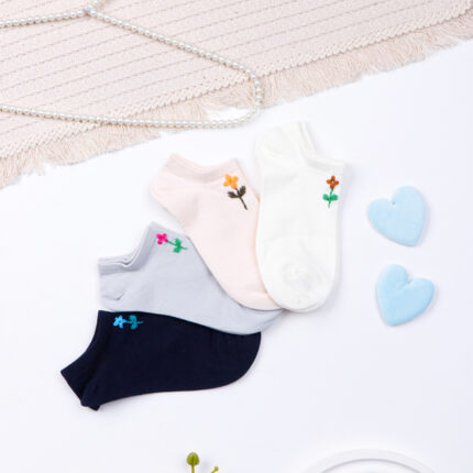 جوراب مچی زنانه نخی فنسی FANCY کد 1021