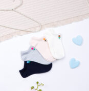 جوراب مچی زنانه نخی فنسی FANCY کد 1023