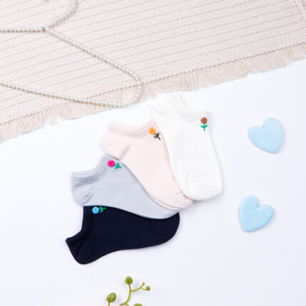 جوراب مچی زنانه نخی فنسی FANCY کد 1023