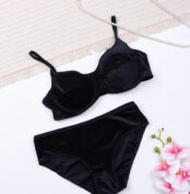 ست شورت و سوتین کاپدار نخی کبریتی فنردار میسا Misa کد 9045