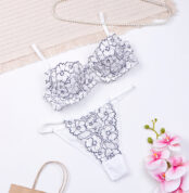 ست شورت و سوتین کاپدار گیپور فنردار میسا Misa کد 9055