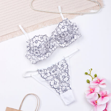 ست شورت و سوتین کاپدار گیپور فنردار میسا Misa کد 9055