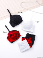 ست شورت و سوتین کاپدار نخی فنردار آنیت Anit کد 20251