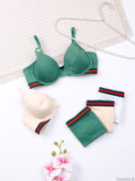 ست شورت و سوتین کاپدار نخی فنردار میسا Misa کد 9030