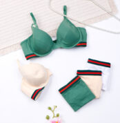 ست شورت و سوتین کاپدار نخی فنردار میسا Misa کد 9030