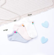 جوراب مچی زنانه نخی فنسی FANCY کد 1023