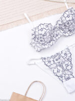 ست شورت و سوتین کاپدار گیپور فنردار میسا Misa کد 9055