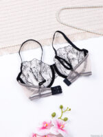 ست شورت و سوتین فنردار توری Bereta برتا کد 2020KZ