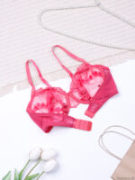 ست شورت و سوتین فنردار توری Bereta برتا کد VALENTINE