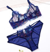 ست شورت و سوتین توری فنردار TRT تیریتی کد 1379