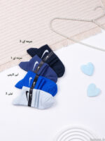 جوراب نیم ساق کش انگلیسی نایک nike کد 1002