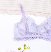 ست شورت و سوتین توری فنردار TRT تیریتی کد 1615