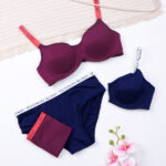 ست شورت و سوتین کاپدار نخی فنردار میسا Misa کد 9025