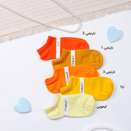 جوراب مچی زنانه نخی فنسی FANCY کد 1010