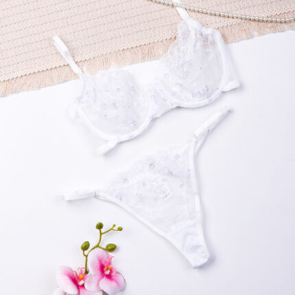 ست شورت و سوتین فنردار توری Bereta برتا کد 2020FW