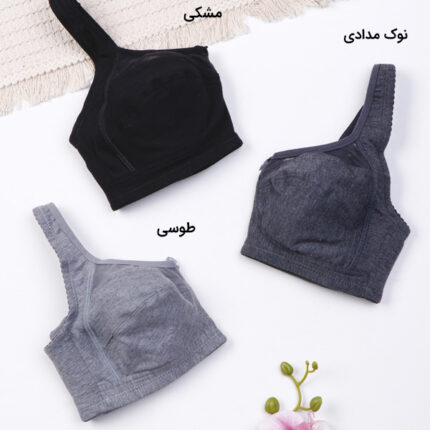 سوتین نخی بدون فنر روژان Rojan کد 6005
