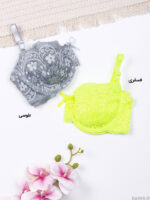 ست شورت و سوتین گیپور فنردار ژوبین کد 1395